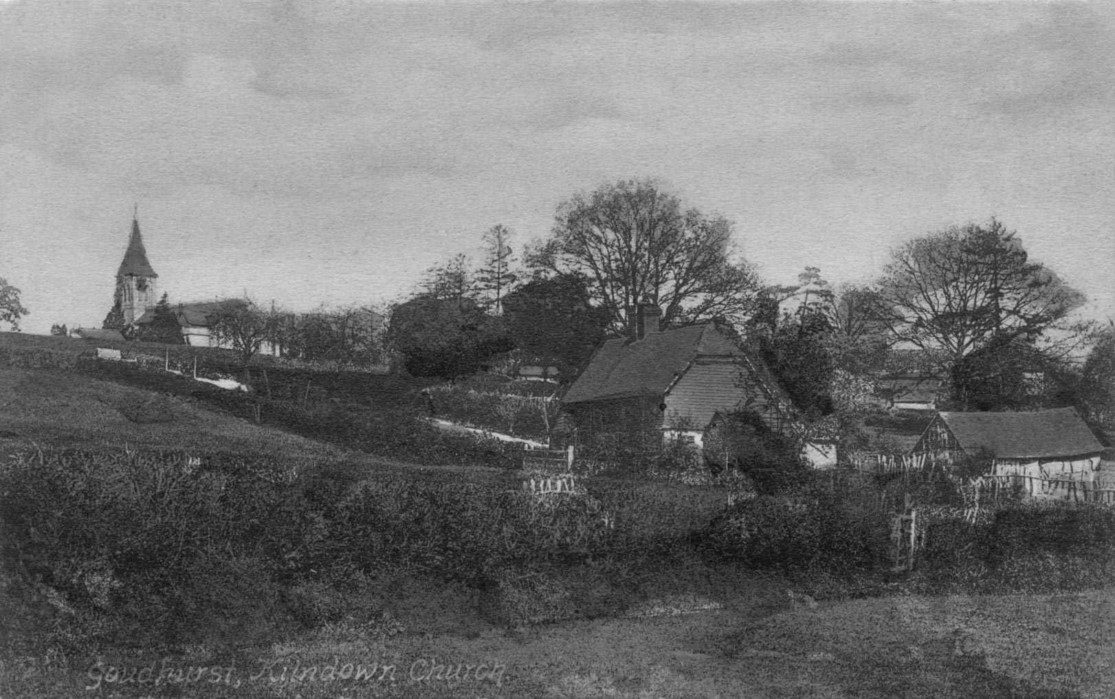 Kilndown (near Goudhurst) village and church